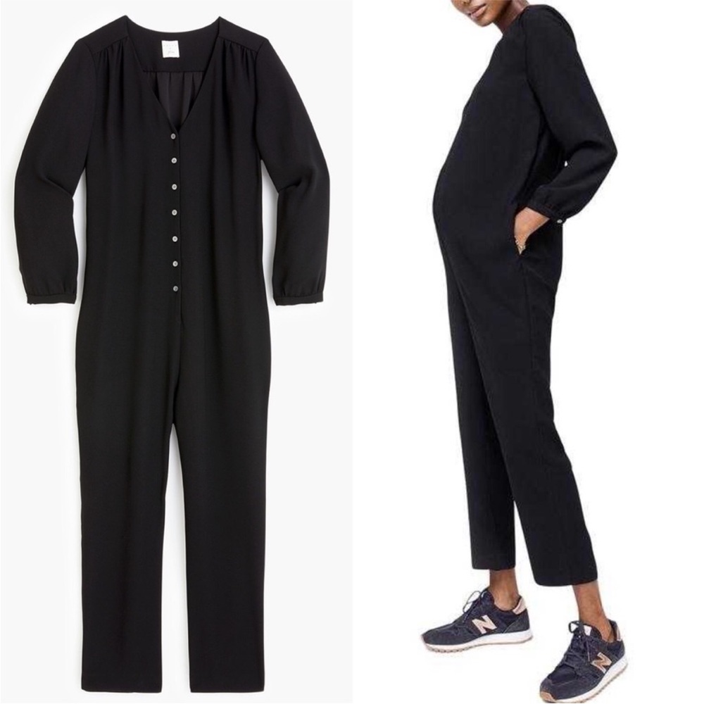 Hatch X J Crew Button Up Jumpsuit Size 0